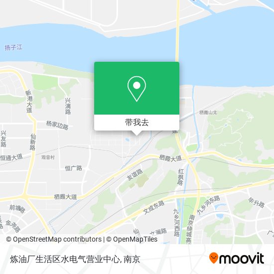 炼油厂生活区水电气营业中心地图