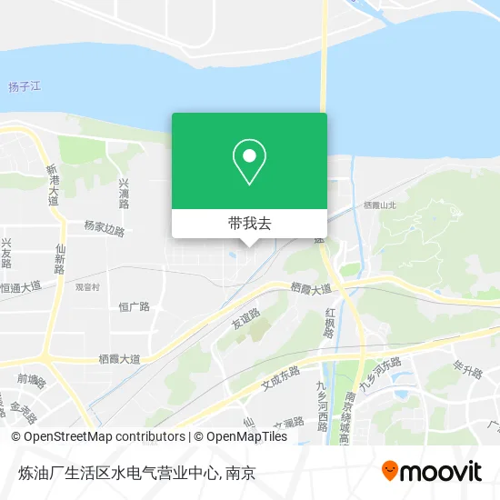 炼油厂生活区水电气营业中心地图