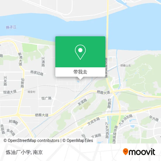 炼油厂小学地图