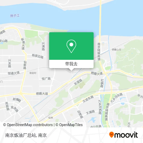 南京炼油厂总站地图
