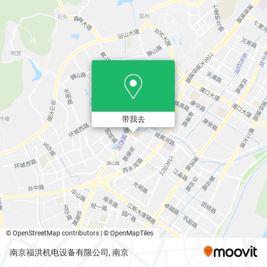 南京福洪机电设备有限公司地图