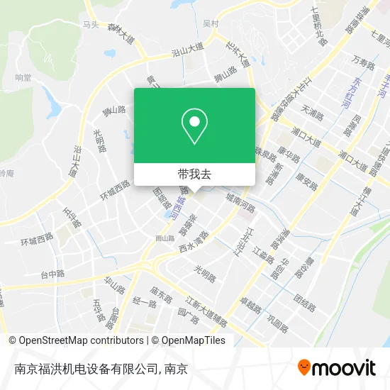 南京福洪机电设备有限公司地图
