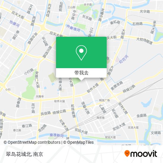 翠岛花城北地图