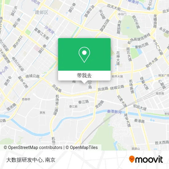 大数据研发中心地图