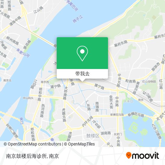 南京鼓楼后海诊所地图