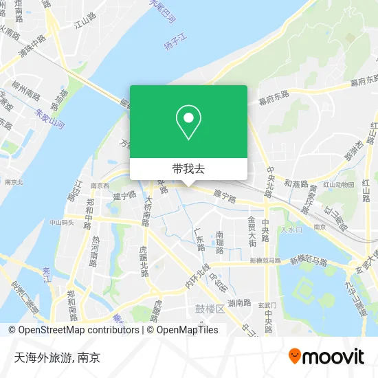 天海外旅游地图