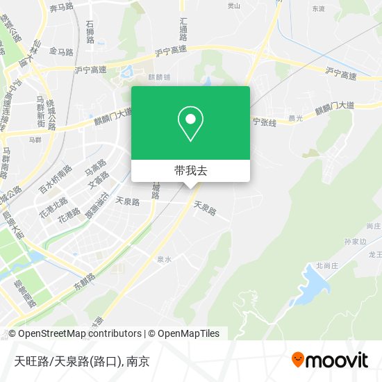 天旺路/天泉路(路口)地图
