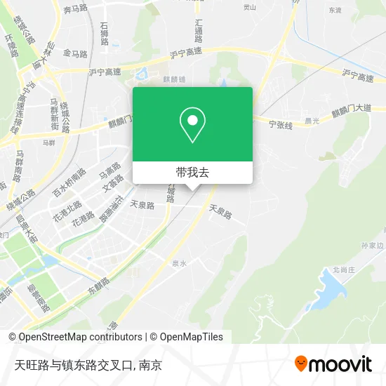 天旺路与镇东路交叉口地图