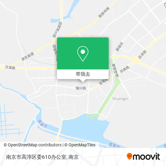 南京市高淳区委610办公室地图