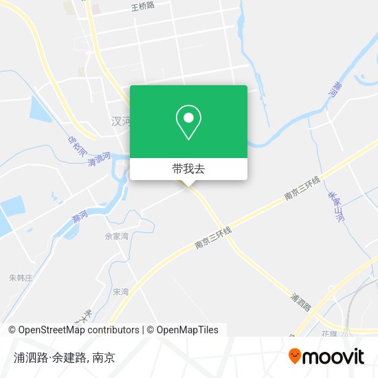 浦泗路·余建路地图