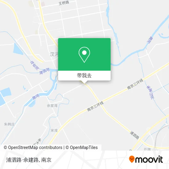 浦泗路·余建路地图