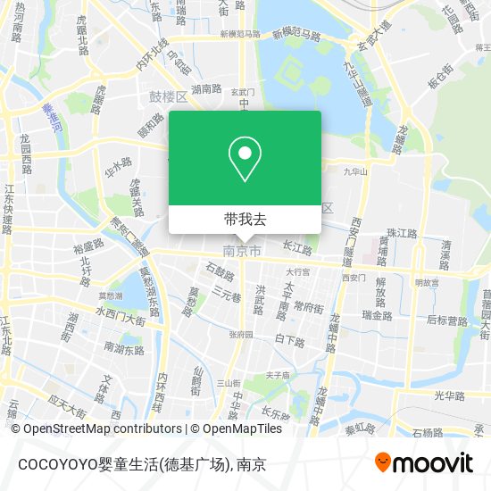 COCOYOYO婴童生活(德基广场)地图