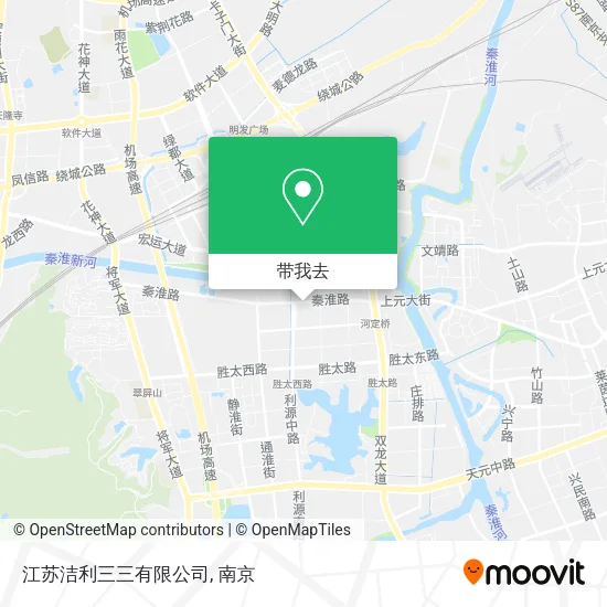 江苏洁利三三有限公司地图