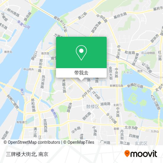 三牌楼大街北地图