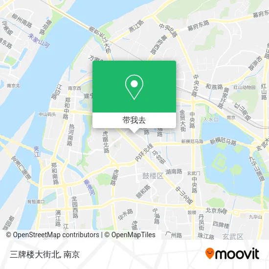 三牌楼大街北地图