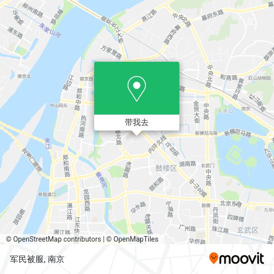 军民被服地图