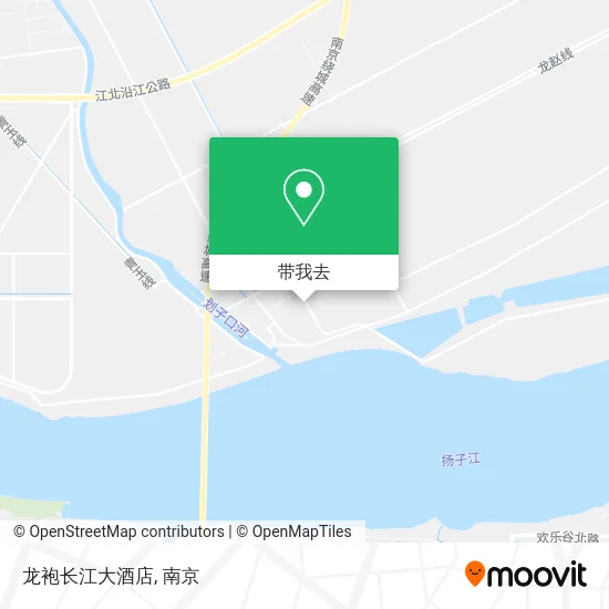 龙袍长江大酒店地图