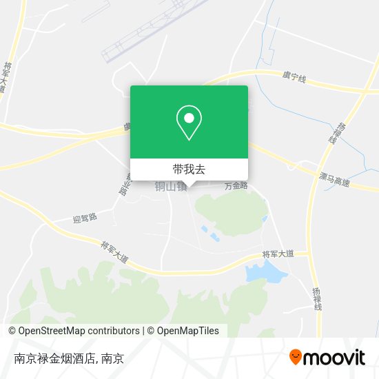 南京禄金烟酒店地图