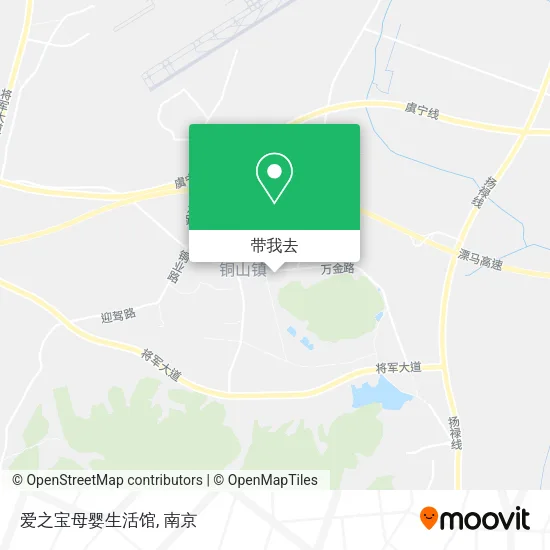 爱之宝母婴生活馆地图