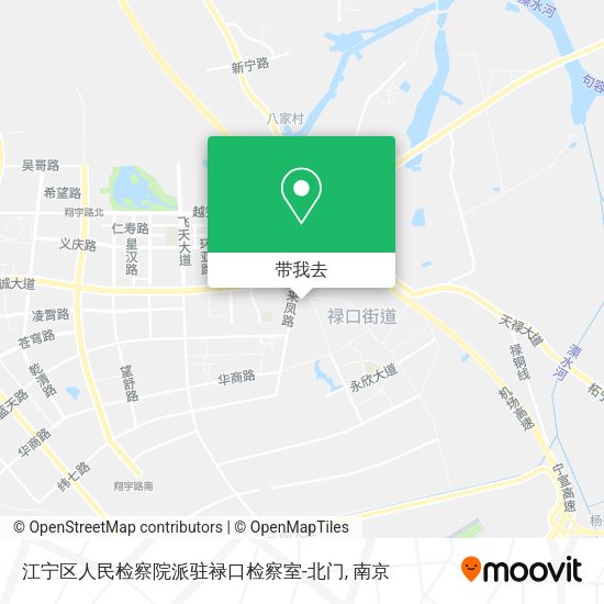 江宁区人民检察院派驻禄口检察室-北门地图