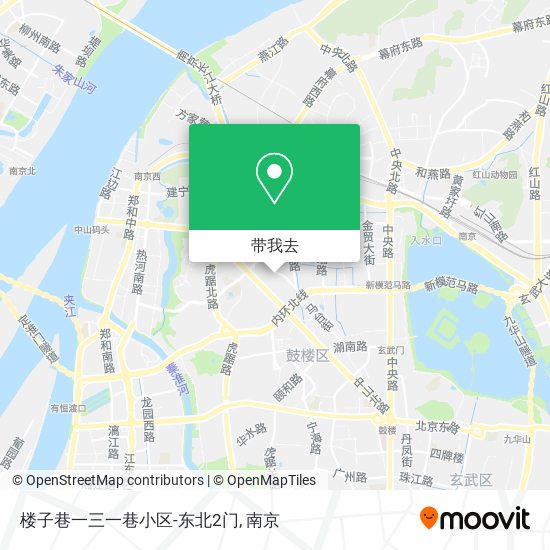楼子巷一三一巷小区-东北2门地图