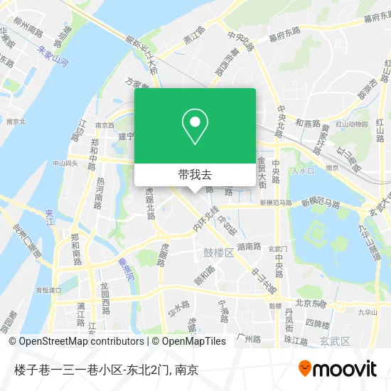 楼子巷一三一巷小区-东北2门地图