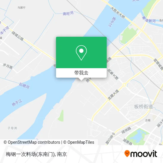 梅钢一次料场(东南门)地图
