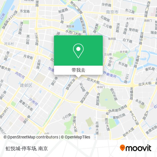 虹悦城-停车场地图