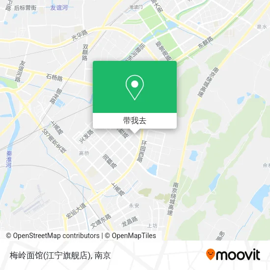 梅岭面馆(江宁旗舰店)地图