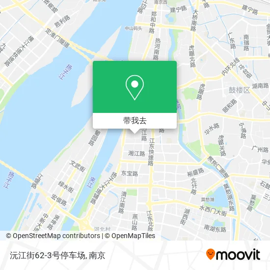 沅江街62-3号停车场地图