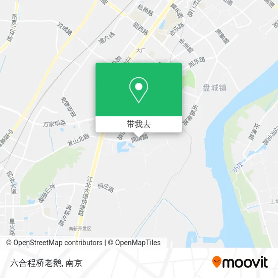 六合程桥老鹅地图