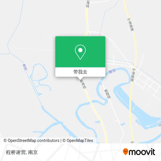 程桥谢营地图