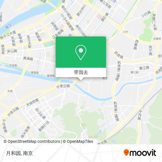 月和园地图