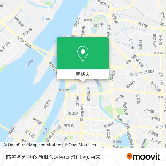 陆琴脚艺中心-新概念足浴(定淮门店)地图