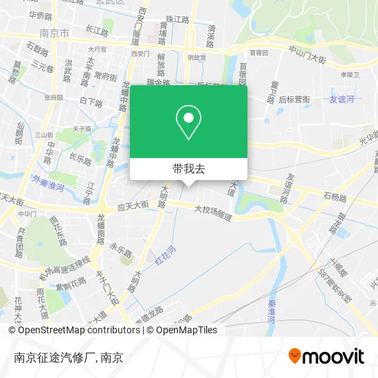 南京征途汽修厂地图