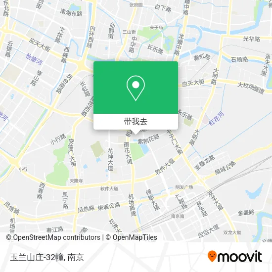玉兰山庄-32幢地图