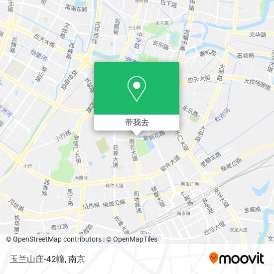 玉兰山庄-42幢地图