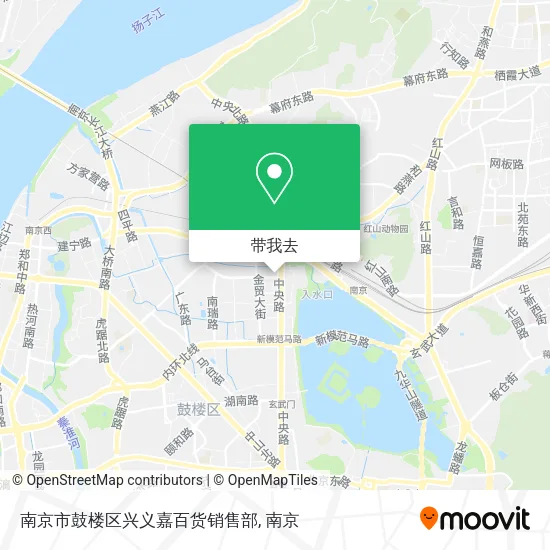 南京市鼓楼区兴义嘉百货销售部地图