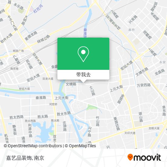 嘉艺品装饰地图