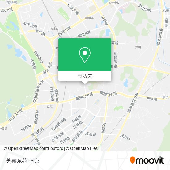 芝嘉东苑地图