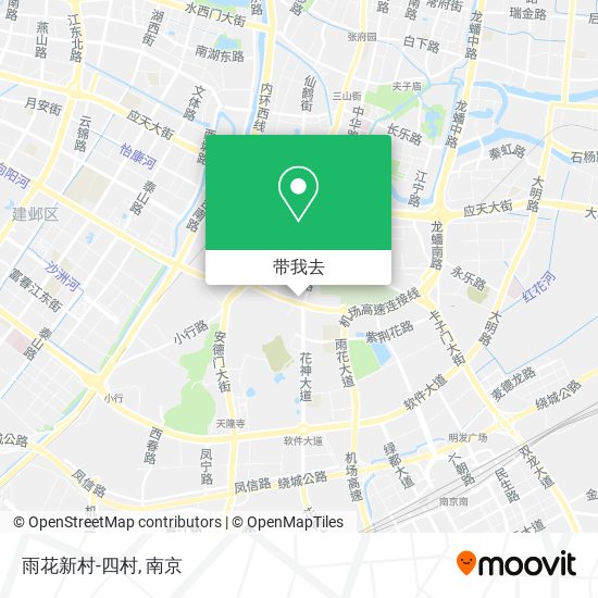雨花新村-四村地图