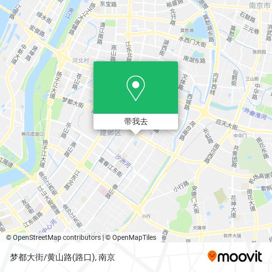 梦都大街/黄山路(路口)地图