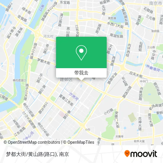 梦都大街/黄山路(路口)地图
