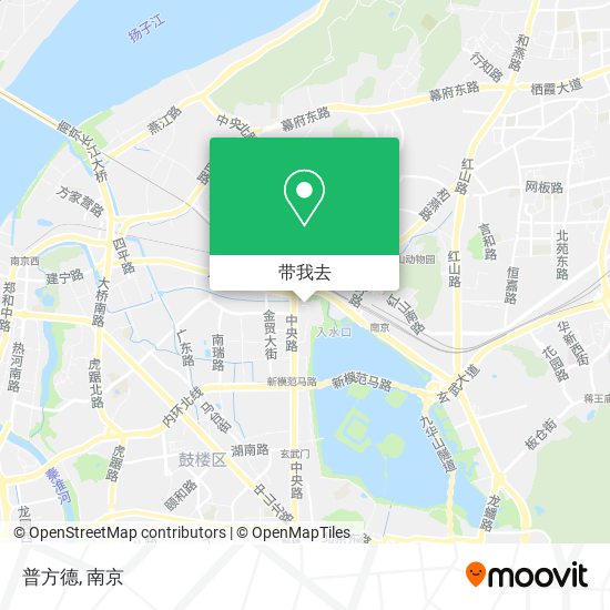 普方德地图