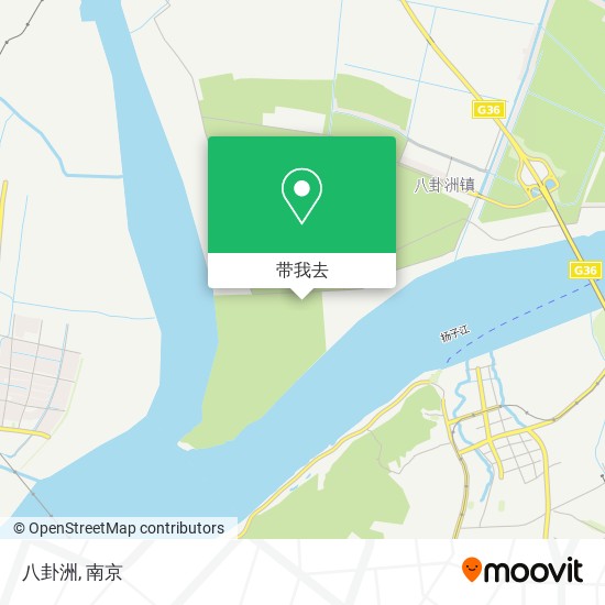 八卦洲地图