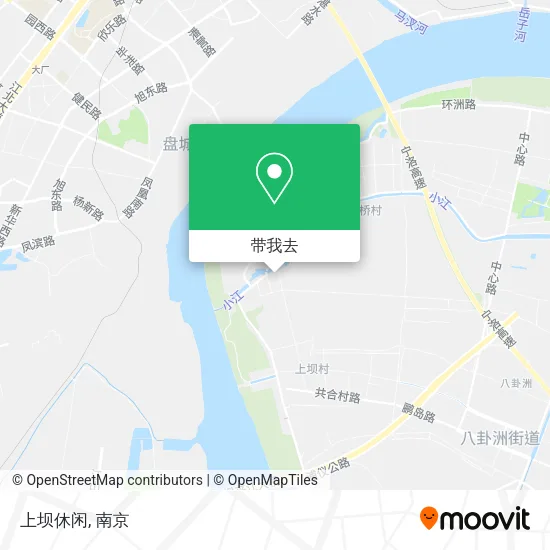 上坝休闲地图
