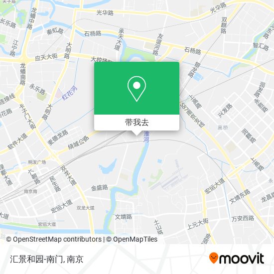 汇景和园-南门地图