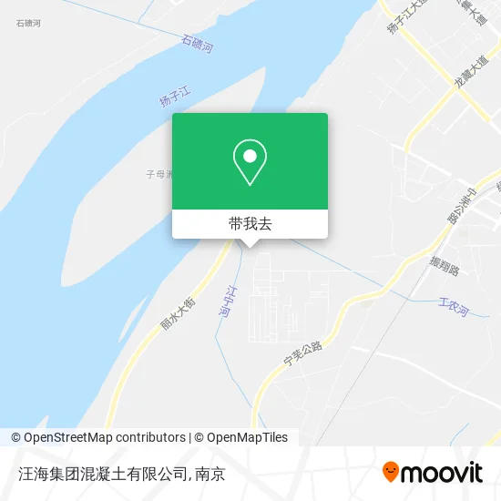 汪海集团混凝土有限公司地图