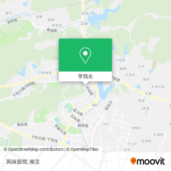 凤味面馆地图