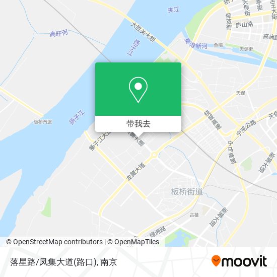 落星路/凤集大道(路口)地图